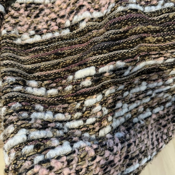 Zara Special Edition Metallic Boucle Sweater Size Small - Picture 5 of 6